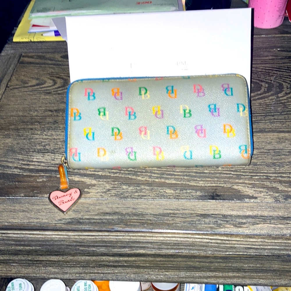 Continental Dooney and Bourke Zip around wallet